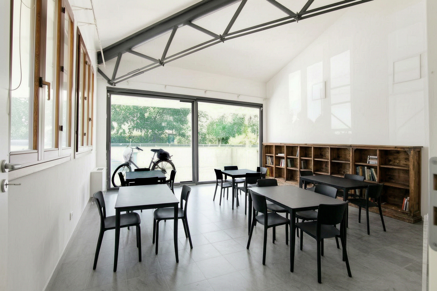 Sala studio e libreria