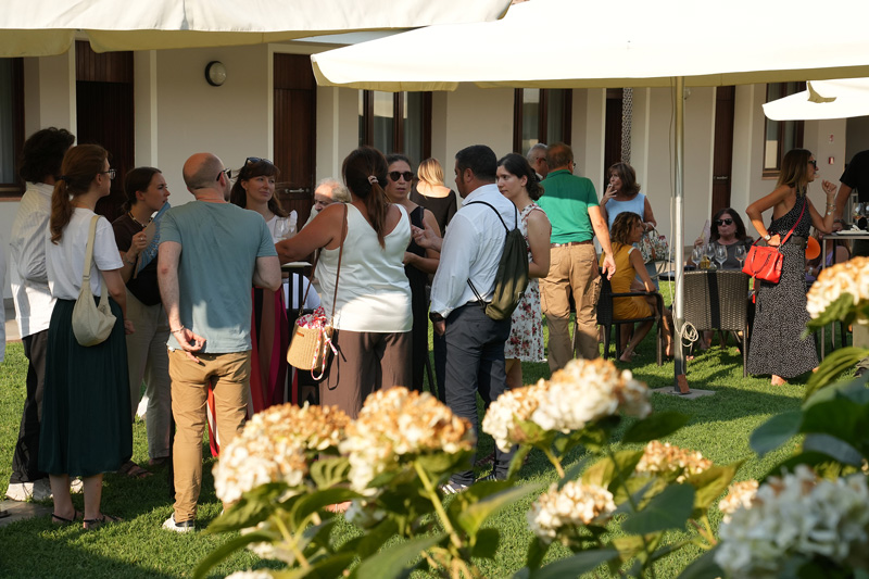 Rinfresco Giardino Inaugurazione Studentato Campana Reggio Emilia