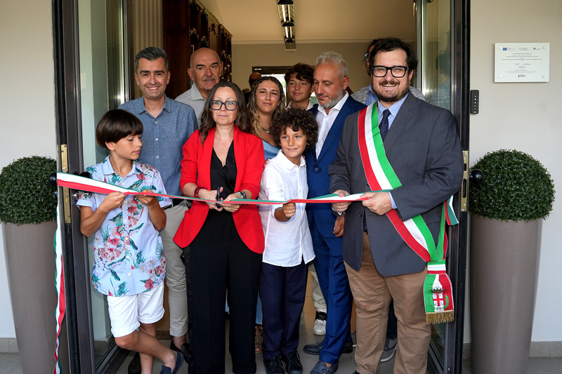 Taglio del nastro Studentato Campana Reggio Emilia